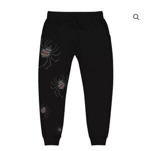 Hakai Culture Spider Sweatpants Black XXL NWT in packaging